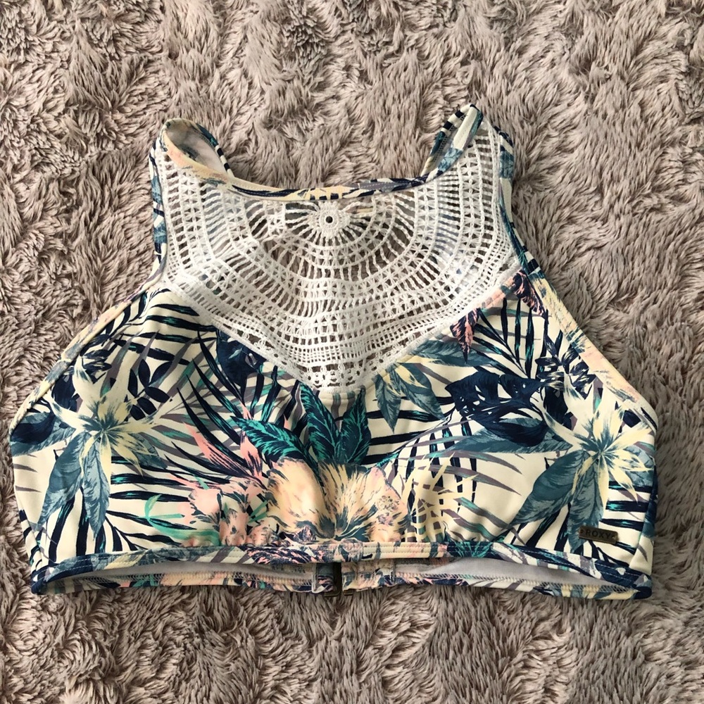 Roxy High Neck Bikini Top